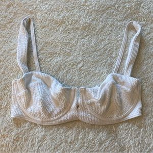Monday Swimwear Clovelly Top - White Sand Crinkle